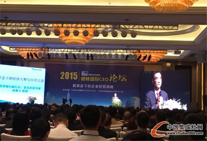 2015健峰国际CEO论坛召开新常态下的企业经营战略会议，亿田受邀参加