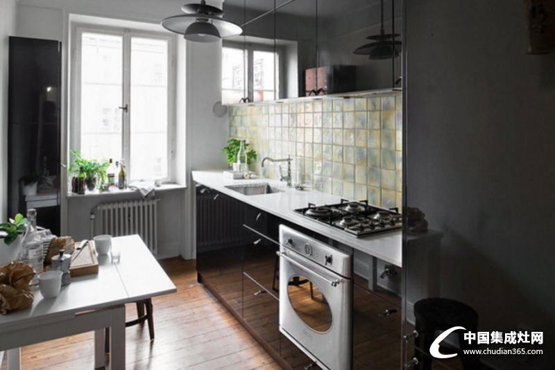 2019北欧风格厨房灶具装修效果图片