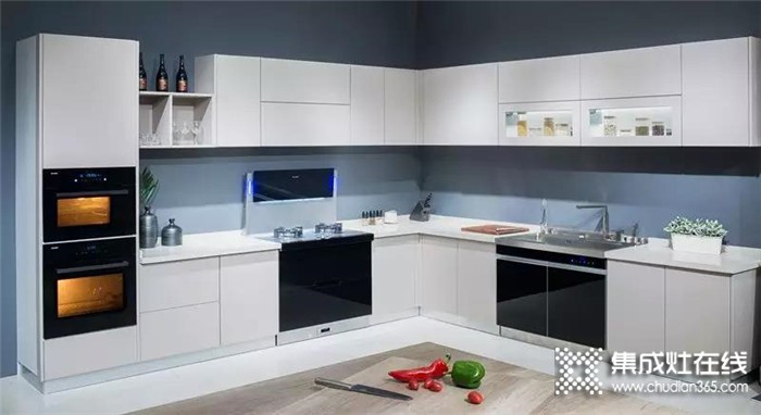 力巨人集成灶让开放式厨房不是梦，给你一个整洁干净的厨房环境！