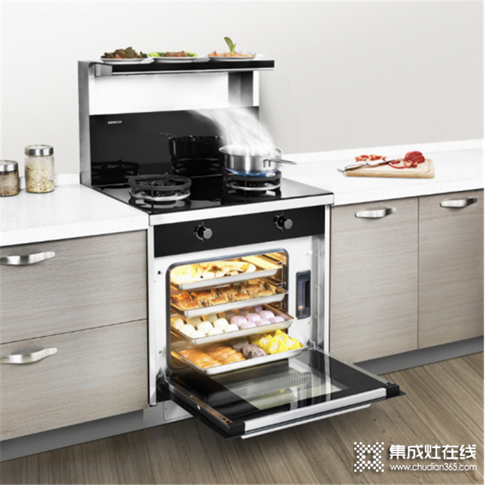 森歌新品M3系列集成灶来袭，专为小厨房提供装修解决方案！