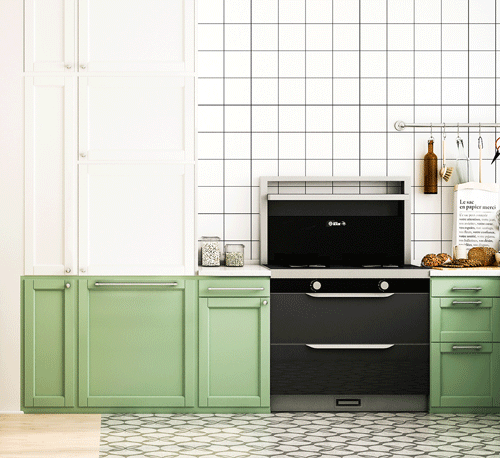 给你的厨房来个“微整形”吧，蓝炬星集成灶焕新你的厨房生活~