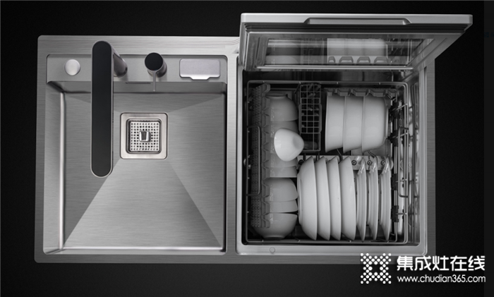 火星人U6水槽洗碗机，拥有四大新突破， 6项硬核科技和8项人性化设计！