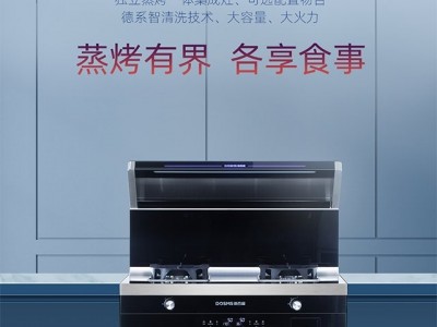 一台德西曼独立蒸烤集成灶 可替代80%厨房电器