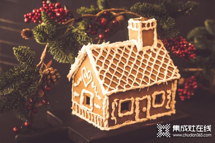 潮邦集成灶：圣诞节，亲自做个姜饼屋当礼物吧！