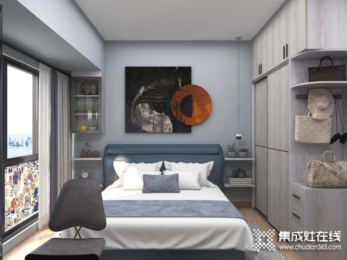 六好家居卧室现代风格装修效果图