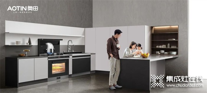奥田匠心集成套系完美CP，现代厨房的超高标配！