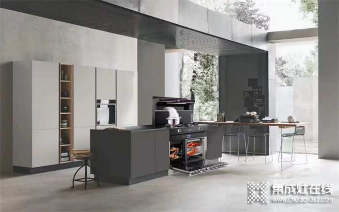 欧诺尼集成灶厨房装修干货:美貌又实用的厨房设计