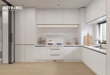 奥田集成灶东方白套系丨白色纯净空间，解锁厨房极致美学！