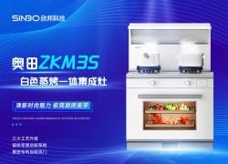 【欣邦爆品推荐】奥田大师级科技美学新品——ZKM3S蒸烤一体集成灶